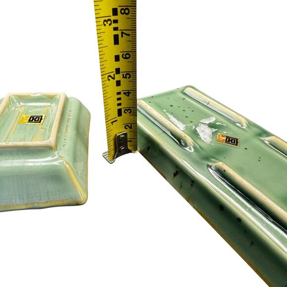 MCI Japan Hand Painted sushi Sauce Trinket Dish Vintage Decor Japanese set of 2 - Picture 2 of 5